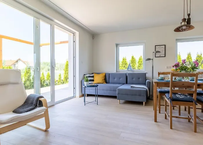 Seaview House With Fireplace Пуцк