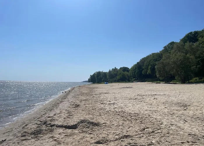 Seaview House With Fireplace Пуцк